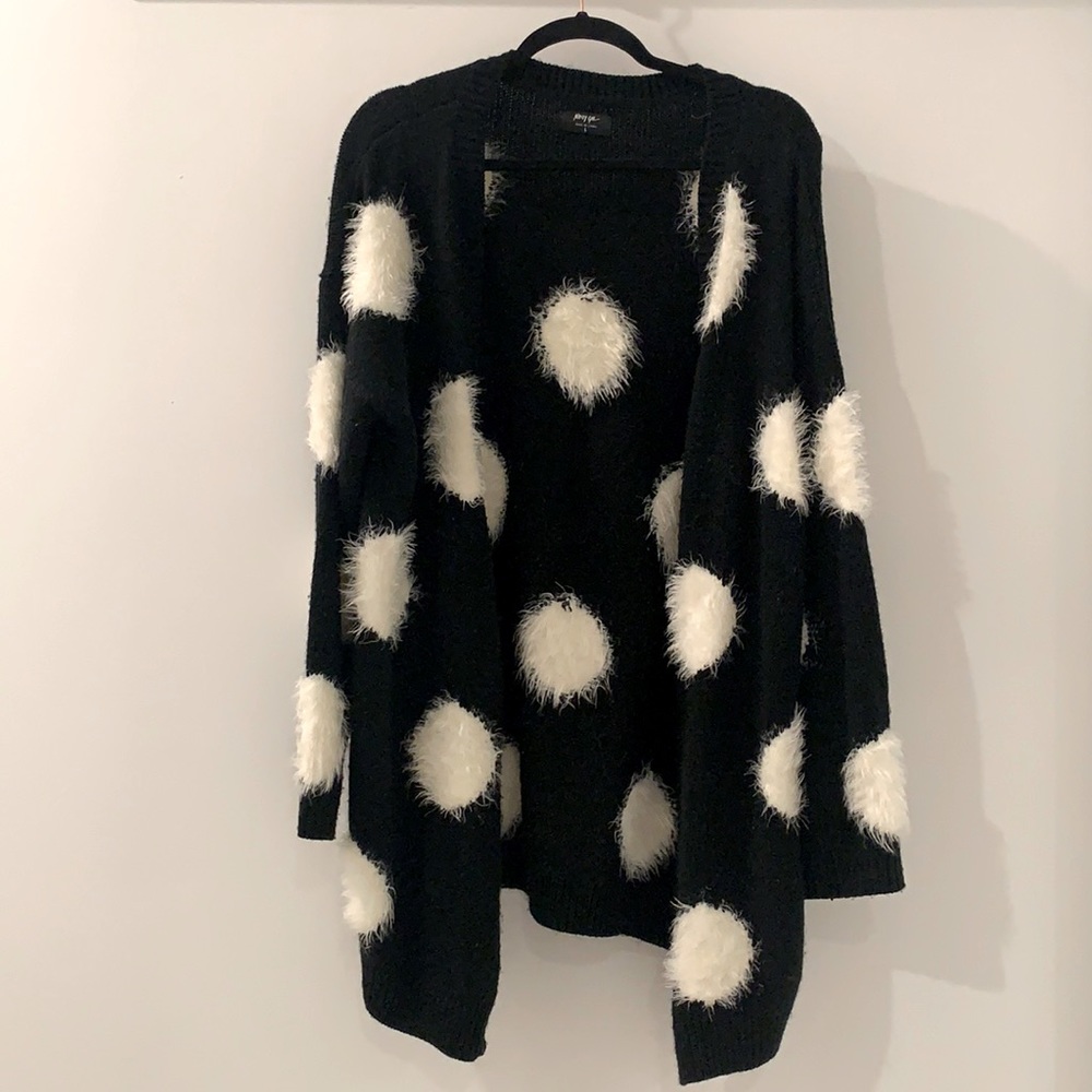 Excellent Condition - Nasty Gal Polka Dot Cardigan!